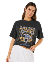 Pacific Coast Heritage T-Shirt in Washed Black