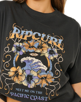 Pacific Coast Heritage T-Shirt in Washed Black