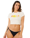 Carioca Fitted T-Shirt in Vanilla