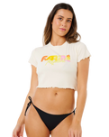 Carioca Fitted T-Shirt in Vanilla