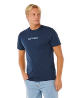 The Rip Curl Mens Big Mumma Icon T-Shirt in Dark Navy