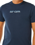 The Rip Curl Mens Big Mumma Icon T-Shirt in Dark Navy