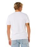 The Rip Curl Mens Big Mumma Icon T-Shirt in Optical White