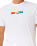 The Rip Curl Mens Big Mumma Icon T-Shirt in Optical White