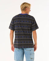 The Rip Curl Mens Raw Energy Vibal T-Shirt in Washed Black