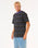 The Rip Curl Mens Raw Energy Vibal T-Shirt in Washed Black