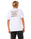 The Rip Curl Mens Surf Revival Ding Repair T-Shirt in White