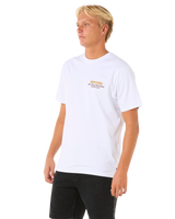 The Rip Curl Mens Surf Revival Ding Repair T-Shirt in White