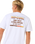 The Rip Curl Mens Surf Revival Ding Repair T-Shirt in White