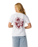 The Rip Curl Womens Surf Puff Party Pack Relaxed T-Shirt in White