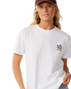 The Rip Curl Womens Surf Puff Party Pack Relaxed T-Shirt in White