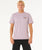 The Rip Curl Mens Surf Paradise F&B T-Shirt in Smokey Grape