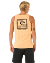 The Rip Curl Mens Raw Energy Trad Vest in Mandarin Zest