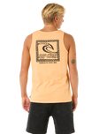 The Rip Curl Mens Raw Energy Trad Vest in Mandarin Zest