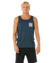 The Rip Curl Mens Raw Energy Trad Vest in Dark Navy