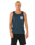 The Rip Curl Mens Raw Energy Trad Vest in Dark Navy