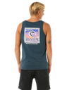 The Rip Curl Mens Raw Energy Trad Vest in Dark Navy