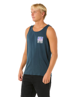 The Rip Curl Mens Raw Energy Trad Vest in Dark Navy