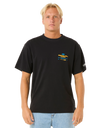 The Rip Curl Mens Pro 25 Event T-Shirt in Black