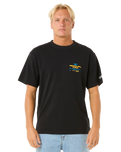 The Rip Curl Mens Pro 25 Event T-Shirt in Black