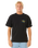 The Rip Curl Mens Pro 25 Event T-Shirt in Black