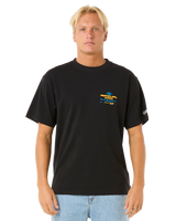 The Rip Curl Mens Pro 25 Event T-Shirt in Black