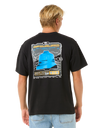 The Rip Curl Mens Pro 25 Event T-Shirt in Black