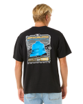 The Rip Curl Mens Pro 25 Event T-Shirt in Black