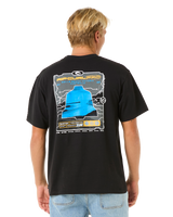 The Rip Curl Mens Pro 25 Event T-Shirt in Black