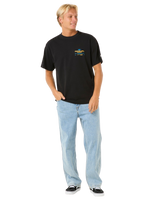 The Rip Curl Mens Pro 25 Event T-Shirt in Black