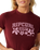 The Rip Curl Womens Retro Swell Baby T-Shirt in Dark Plum
