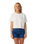 The Rip Curl Womens Swell Crop T-Shirt in Bone