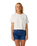 The Rip Curl Womens Swell Crop T-Shirt in Bone