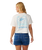 The Rip Curl Womens Swell Crop T-Shirt in Bone