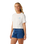 The Rip Curl Womens Swell Crop T-Shirt in Bone
