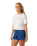 The Rip Curl Womens Swell Crop T-Shirt in Bone