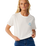 The Rip Curl Womens Swell Crop T-Shirt in Bone
