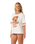 The Rip Curl Womens Surf Culture Crop Oversize T-Shirt in Bone