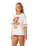 The Rip Curl Womens Surf Culture Crop Oversize T-Shirt in Bone