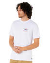 The Rip Curl Mens Cody Welsh T-Shirt in White