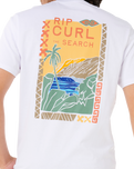 The Rip Curl Mens Cody Welsh T-Shirt in White
