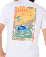 The Rip Curl Mens Cody Welsh T-Shirt in White