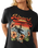The Rip Curl Womens Wave T-Shirt in Washed Black