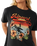 The Rip Curl Womens Wave T-Shirt in Washed Black