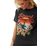 The Rip Curl Womens Wave T-Shirt in Washed Black