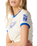 The Rip Curl Womens Farm Rio Tropical Groove Fitted T-Shirt in Vanilla