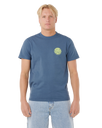 The Rip Curl Mens Wettie Icon T-Shirt in Light Navy