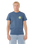 The Rip Curl Mens Wettie Icon T-Shirt in Light Navy