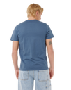 The Rip Curl Mens Wettie Icon T-Shirt in Light Navy