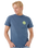 The Rip Curl Mens Wettie Icon T-Shirt in Light Navy